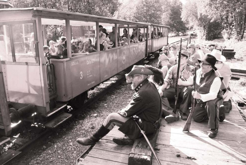 SEVER proti JUHU, rekonštrukcia slávnej bitky na detskej železni SEVER proti JUHU, rekonštrukcia slávnej bitky na detskej železni