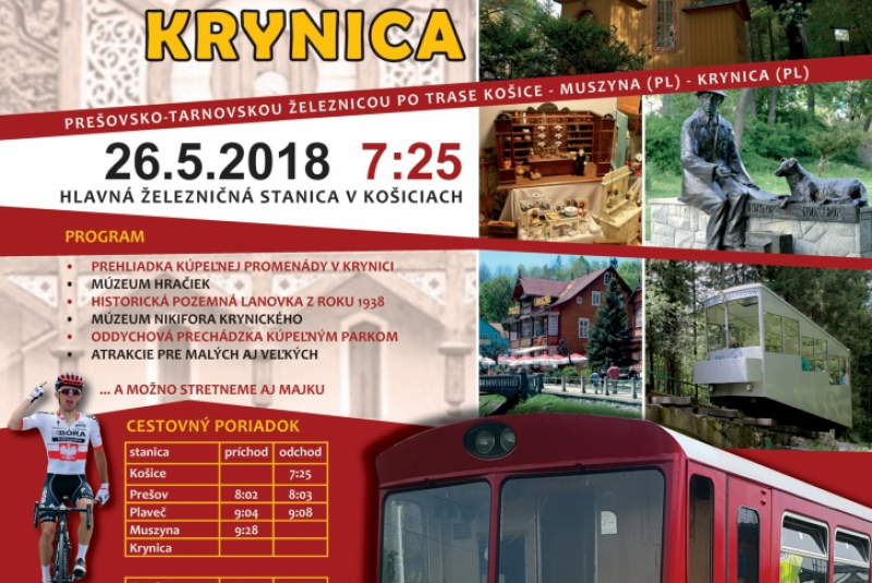 Vlakom do Krynice