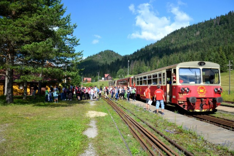 Vlakom za UNESCOM - Dobšinská jaskyňa 29.7.2017 Vlakom za UNESCOM - Dobšinská jaskyňa 29.7.2017