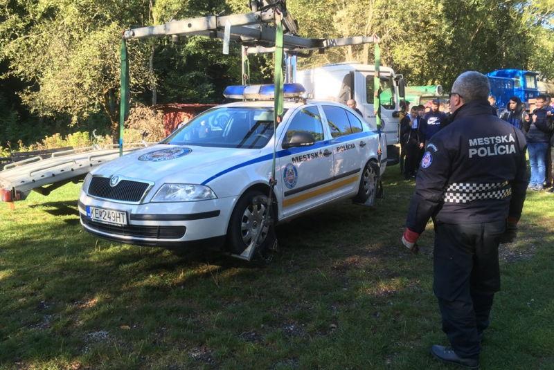 Branné cvičenie s mestskou políciou