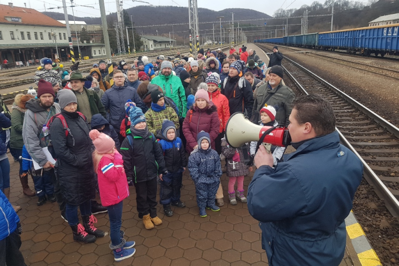 Silvestrovská jazda Košice - Kysak a späť 