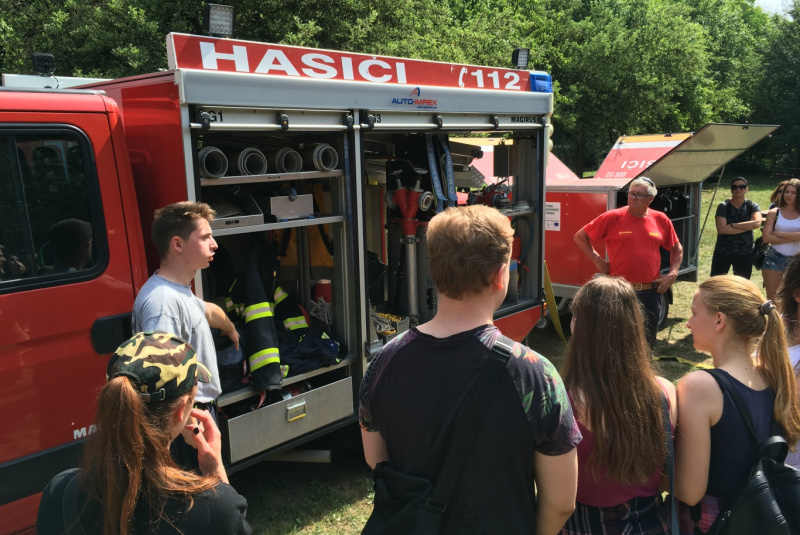 Hasiči na Detskej železnici Hasiči na Detskej železnici