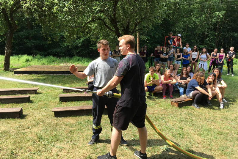 Hasiči na Detskej železnici Hasiči na Detskej železnici