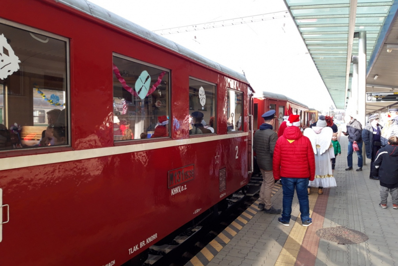 Mikulášsky expres Košice - Prešov - Sabinov