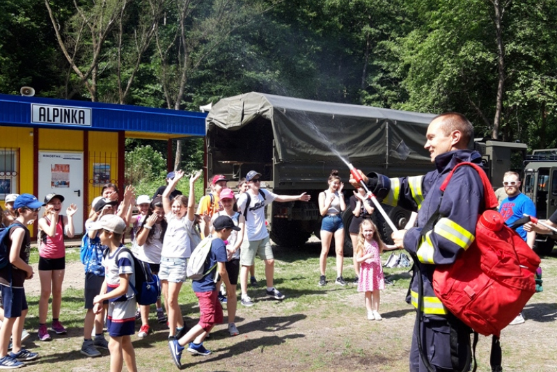 Branné cvičenie na Alpinke