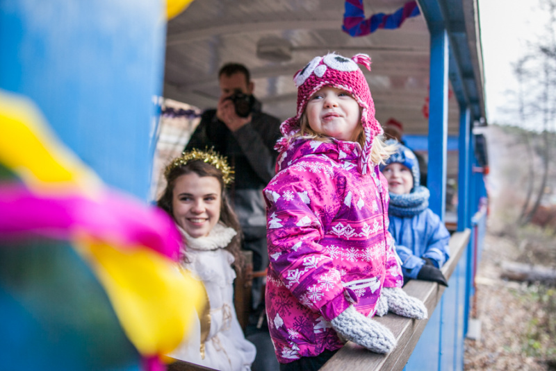 Mikuláš na detskej železnici 3.12.2016 Mikuláš na detskej železnici 3.12.2016