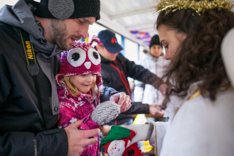 Mikuláš na detskej železnici 3.12.2016 Mikuláš na detskej železnici 3.12.2016