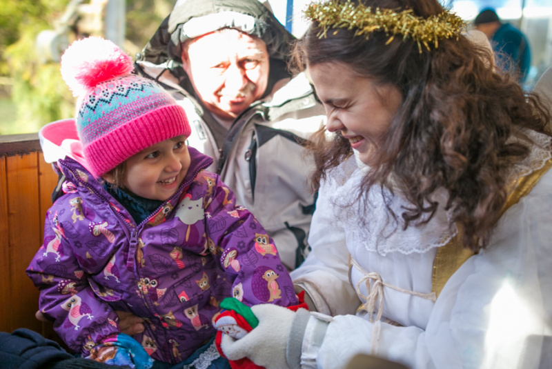 Mikuláš na detskej železnici 3.12.2016 Mikuláš na detskej železnici 3.12.2016