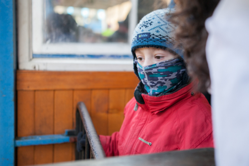 Mikuláš na detskej železnici 3.12.2016 Mikuláš na detskej železnici 3.12.2016