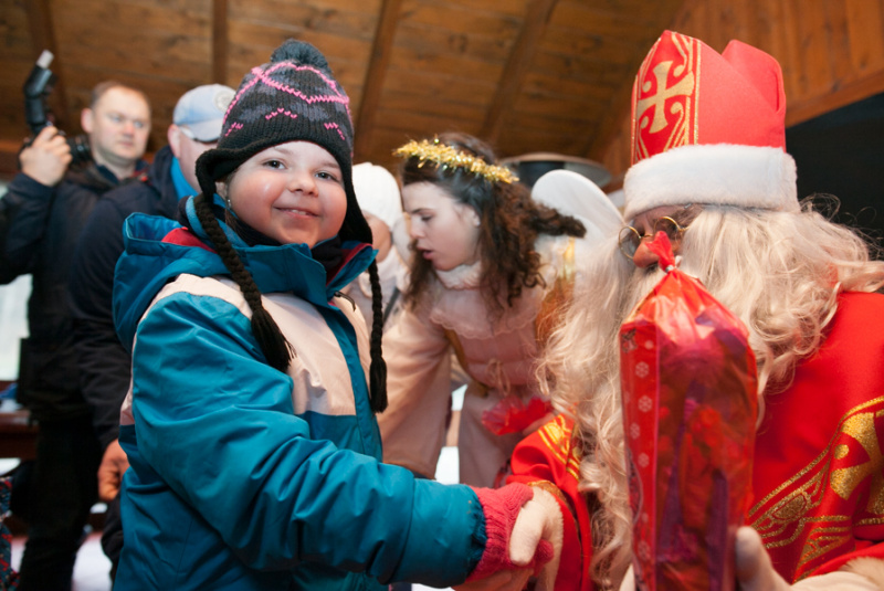 Mikuláš na detskej železnici 3.12.2016 Mikuláš na detskej železnici 3.12.2016
