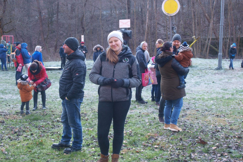 Mikulášska jazda na detskej železnici 