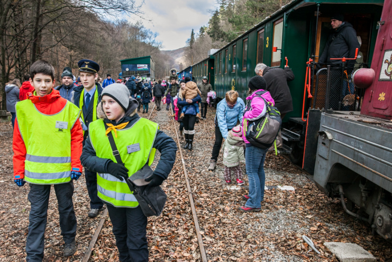 Mikuláš na detskej železnici 3.12.2016 Mikuláš na detskej železnici 3.12.2016