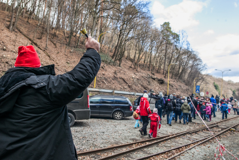 Mikuláš na detskej železnici 3.12.2016 Mikuláš na detskej železnici 3.12.2016