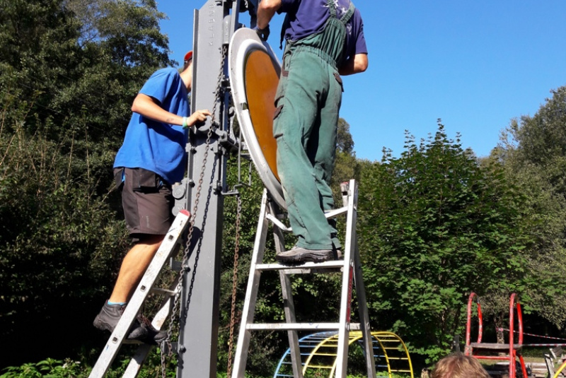 Odchodové návestidlá na Alpinke Odchodové návestidlá na Alpinke