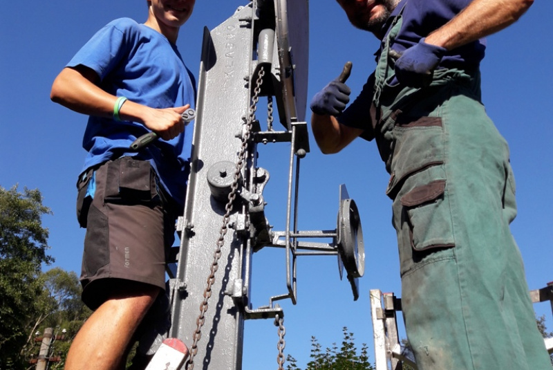 Odchodové návestidlá na Alpinke Odchodové návestidlá na Alpinke