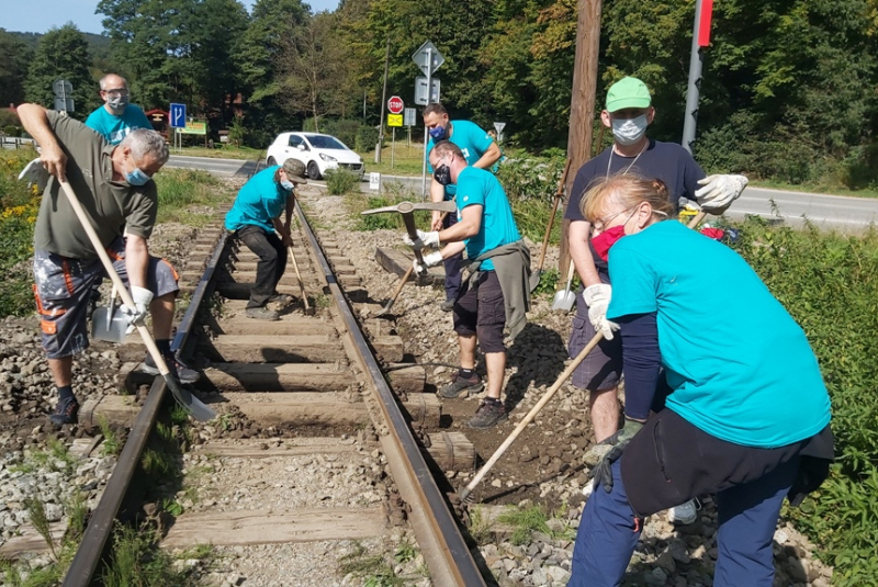 Hutníci pre Košice na detskej železnici