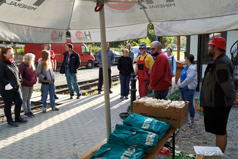 Hutníci pre Košice na detskej železnici