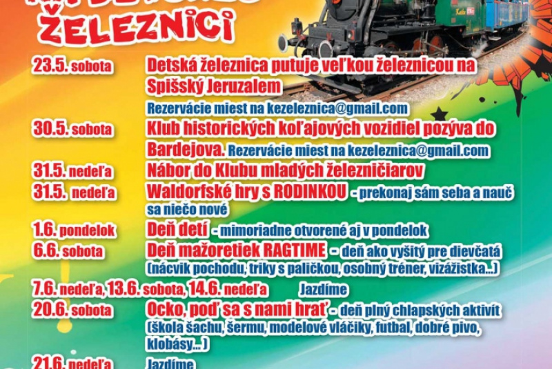 Bohatý program na železničke Bohatý program na železničke
