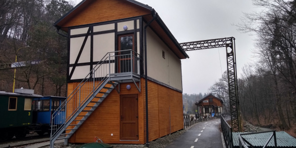 Nová staničná budova Stavadlo I Čermeľ