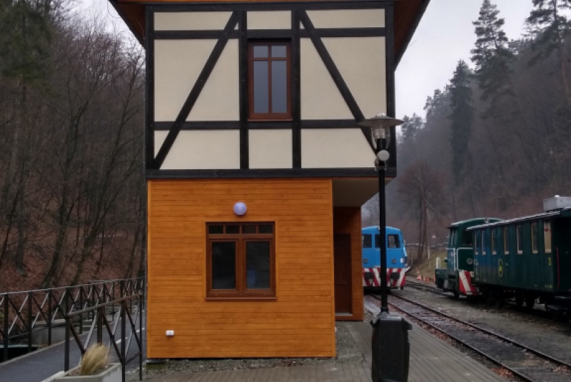  Nová staničná budova Stavadlo I Čermeľ