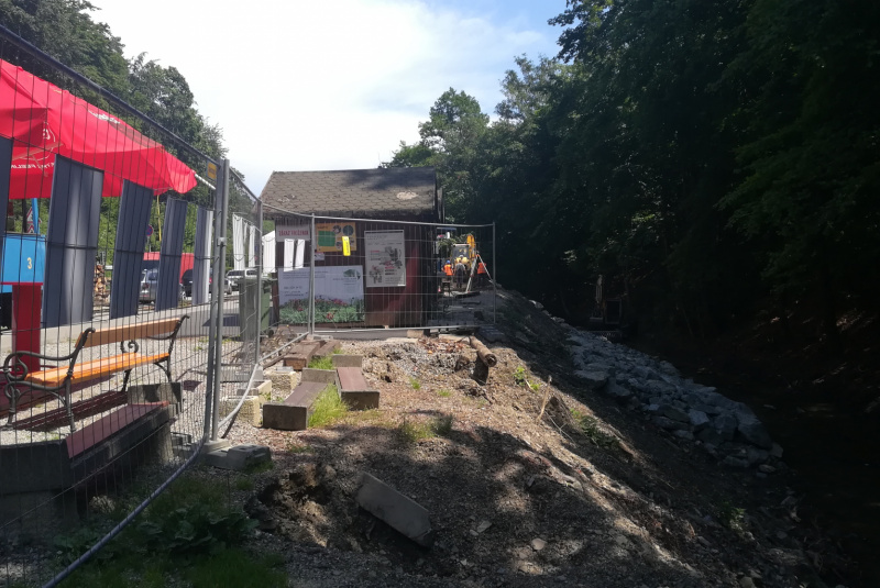  Začala výstavba cyklochodníka na stanici Čermeli