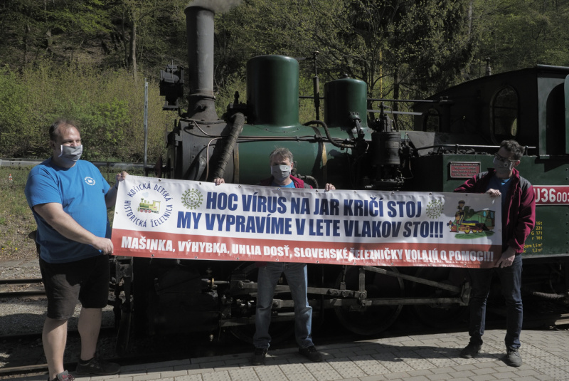  Otvorenie sezóny  - symbolický prázdny vlak počas korony 