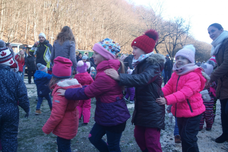  Mikulášska jazda na detskej železnici 