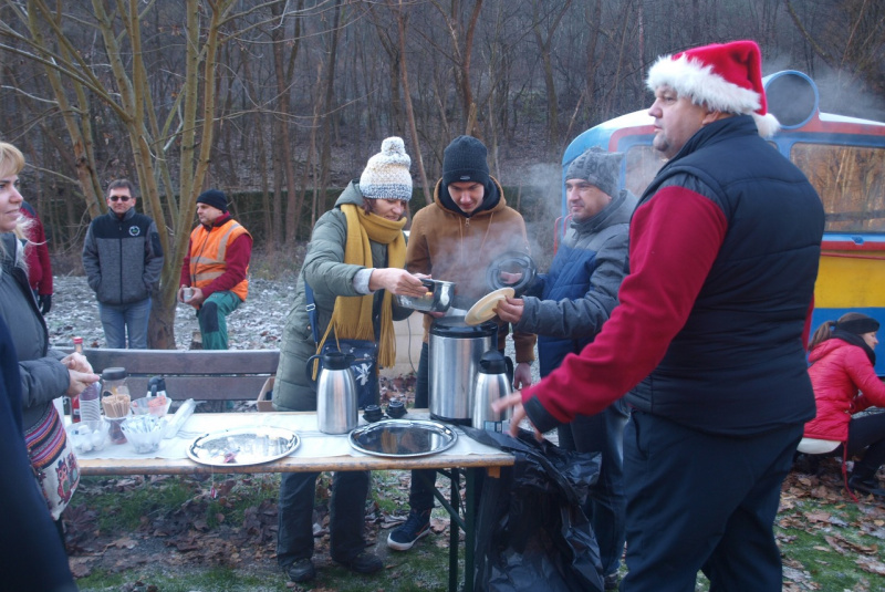 Mikulášska jazda na detskej železnici 