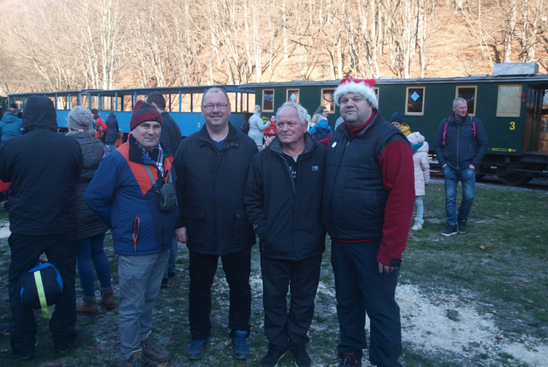  Mikulášska jazda na detskej železnici 