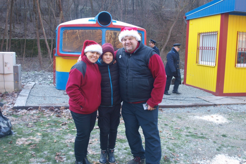  Mikulášska jazda na detskej železnici 