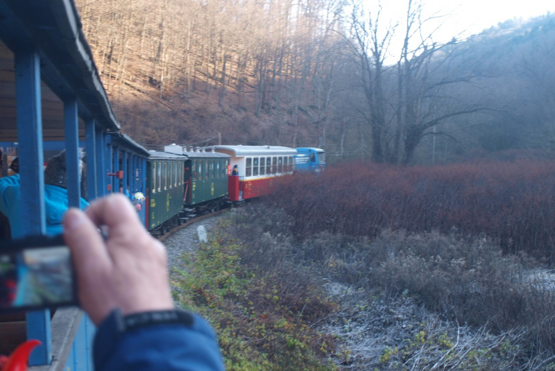  Mikulášska jazda na detskej železnici 