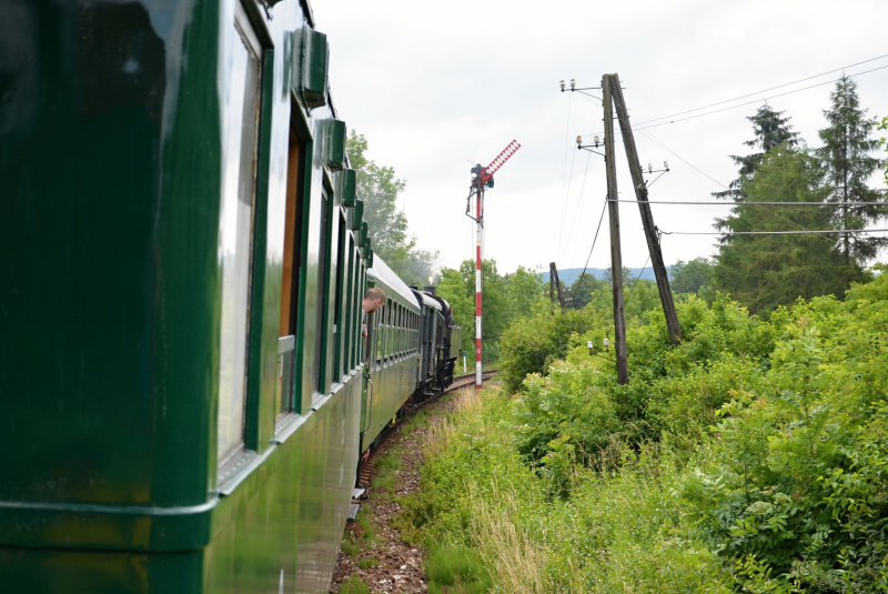  Parný vlak Košice - Hanušovce nad Topľou
