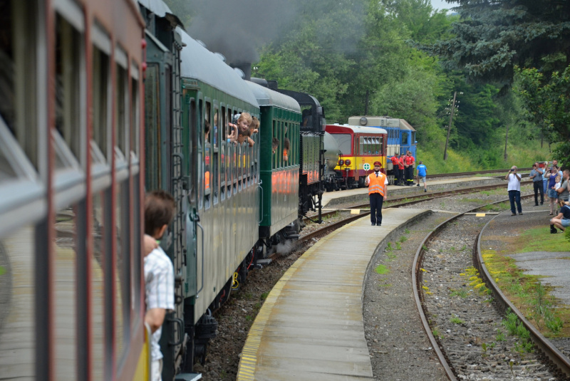  Parný vlak Košice - Hanušovce nad Topľou