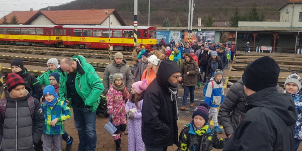 Silvestrovská jazda Košice - Kysak a späť 