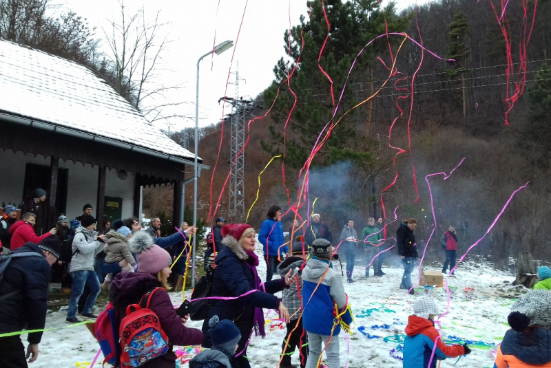  Silvestrovská jazda Košice - Kysak a späť 