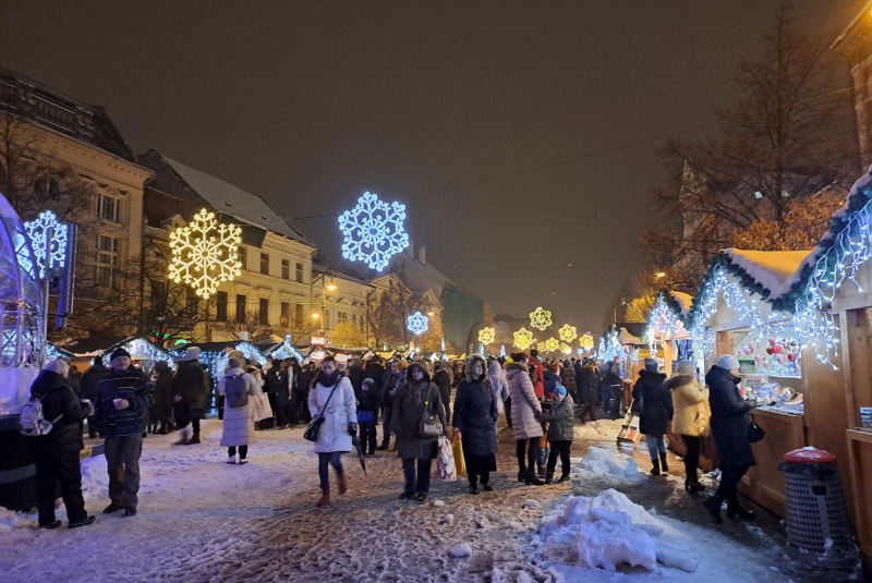 Verejná zbierka na vianočných trhoch