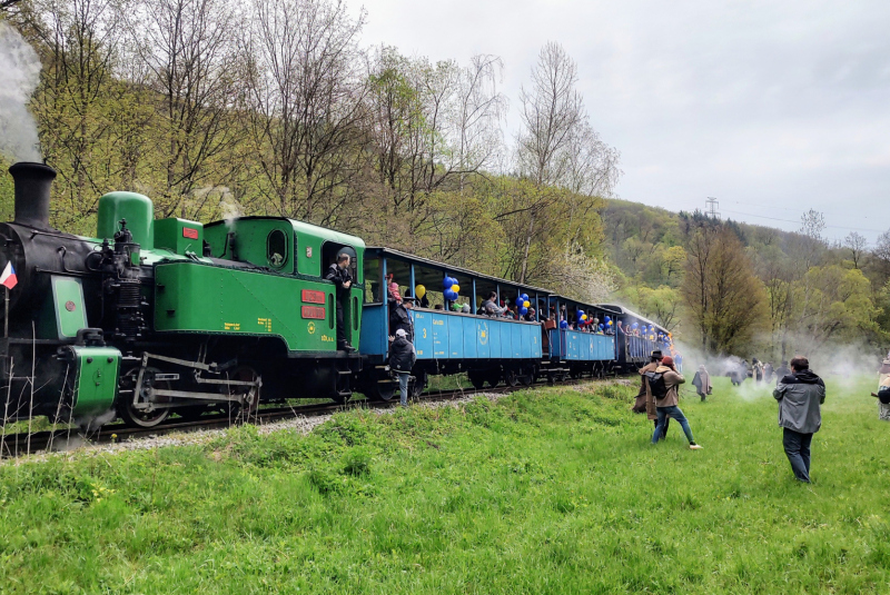 SLÁVNOSTNÉ OTVORENIE S PEPADOM VLAKU