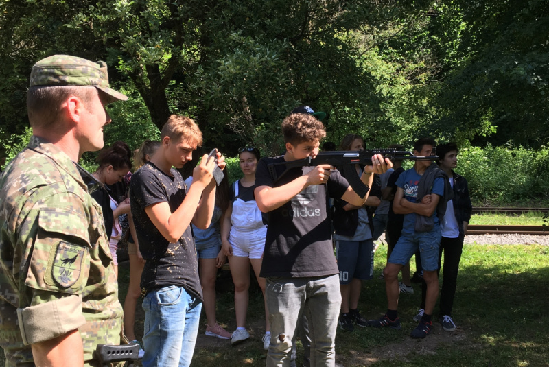  Vojaci na Detskej železnici