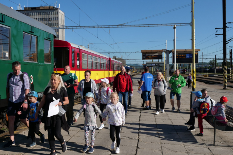 Detský papierenský SHP expres do Slavošoviac