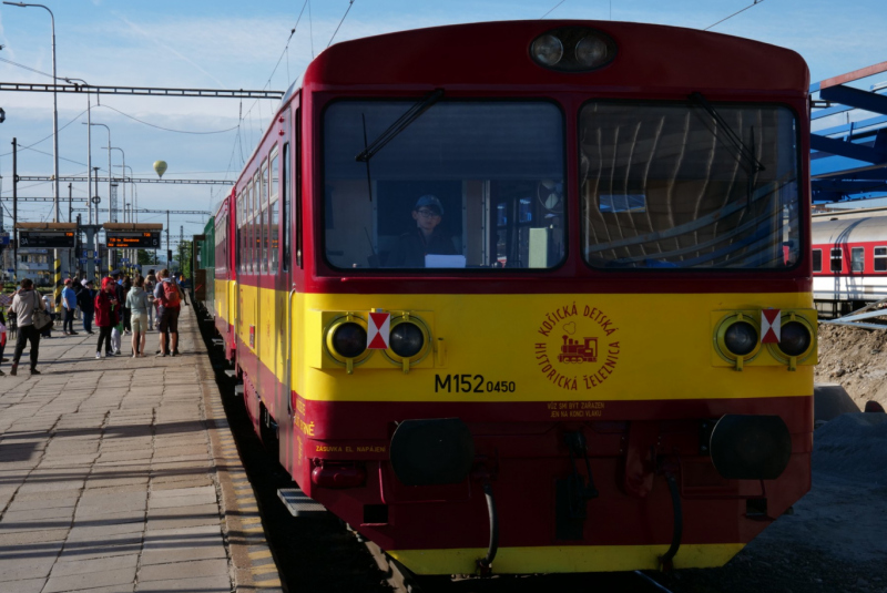 Detský papierenský SHP expres do Slavošoviac