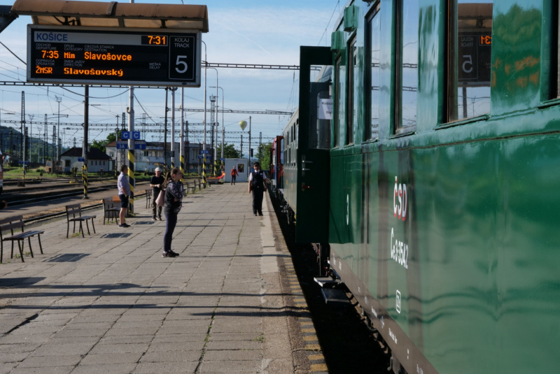 Detský papierenský SHP expres do Slavošoviac