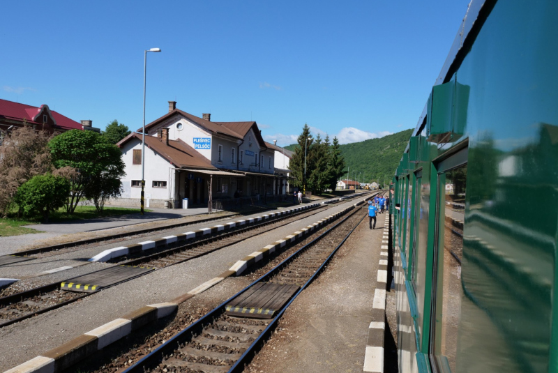 Detský papierenský SHP expres do Slavošoviac