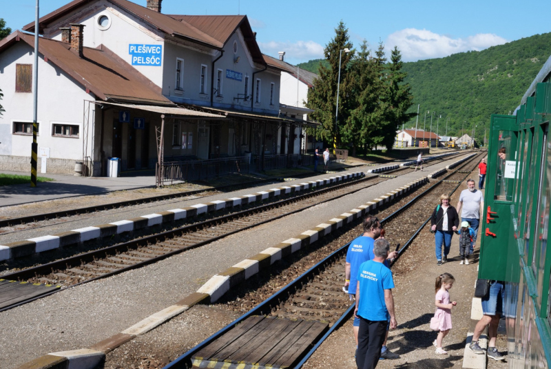 Detský papierenský SHP expres do Slavošoviac