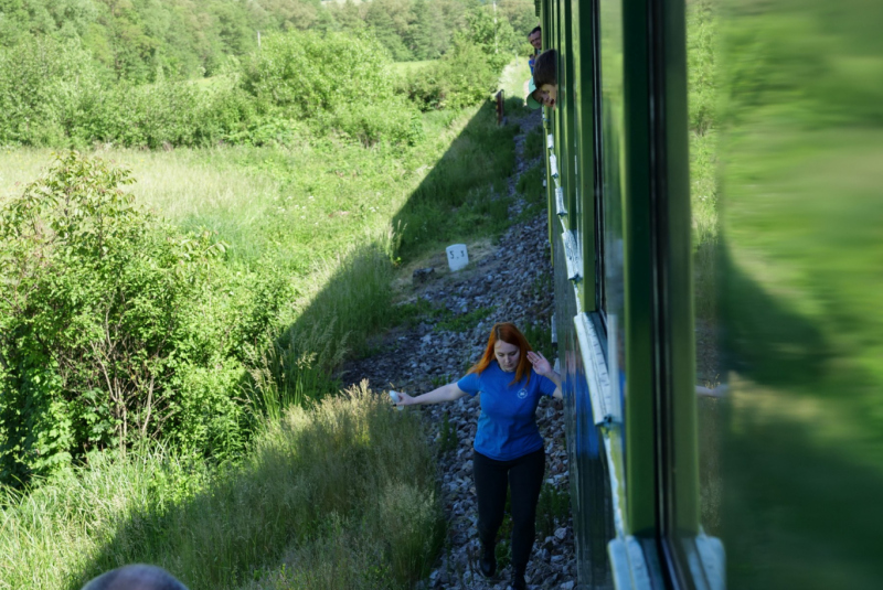 Detský papierenský SHP expres do Slavošoviac