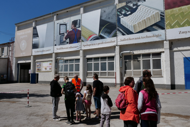 Detský papierenský SHP expres do Slavošoviac