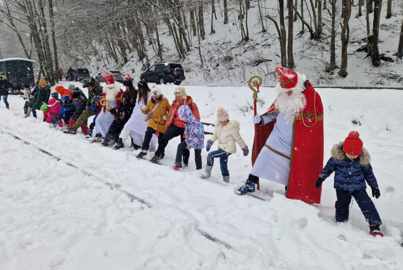 Najkrajší mikulášsky expres v Košiciach