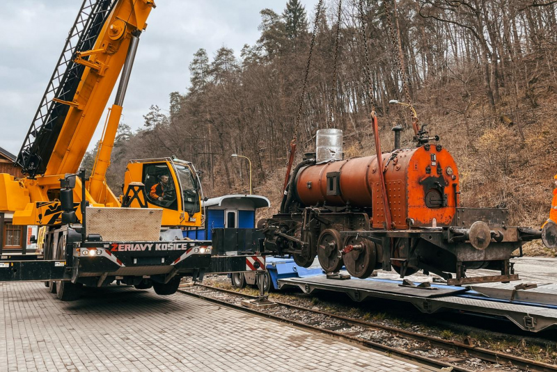 Oprava Katky vyvrcholí lakovaním v DPMK