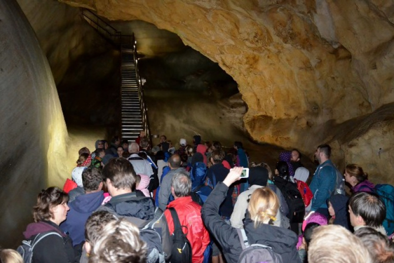  Vlakom za UNESCOM - Dobšinská jaskyňa 29.7.2017