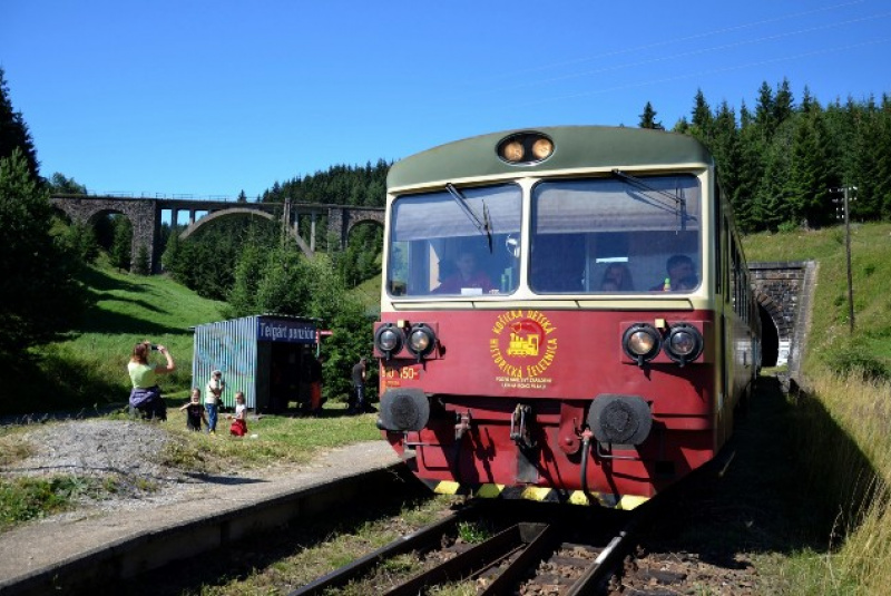  Vlakom za UNESCOM - Dobšinská jaskyňa 29.7.2017