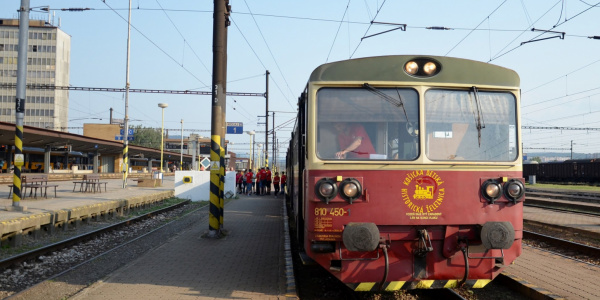 Vlakom za UNESCOM - Vlakom na Gemer 12.8.2017